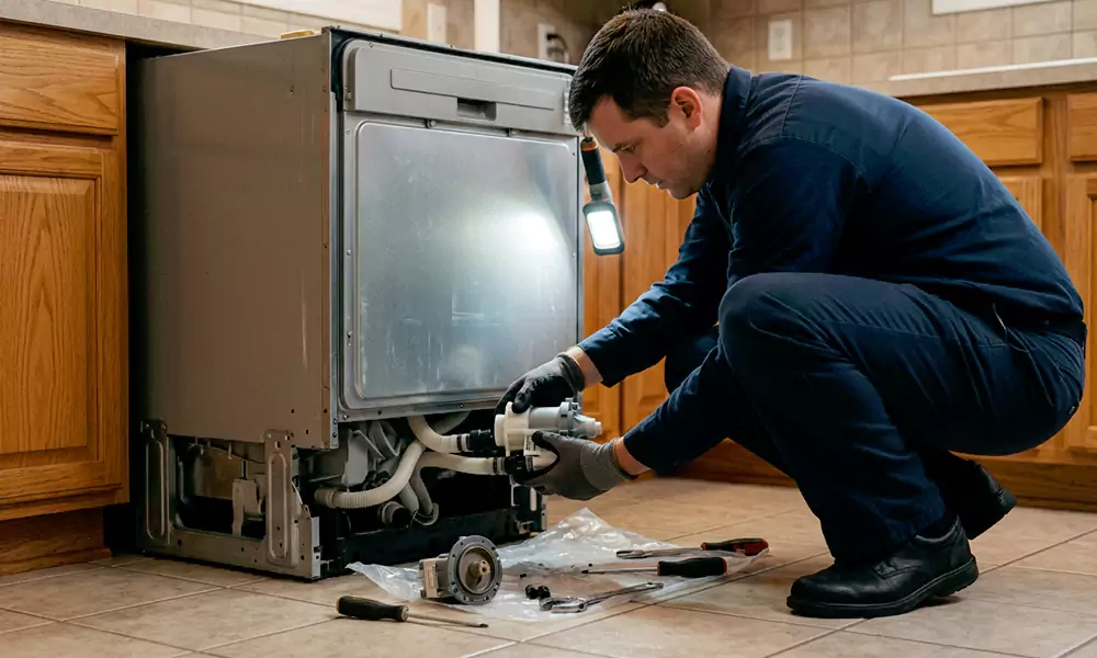 Dishwasher Pump Replacement in Linden, NJ