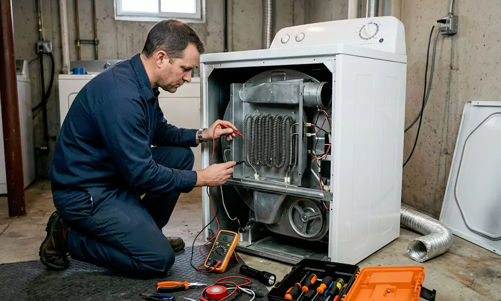 Dryer Not Heating Repair in Linden, NJ