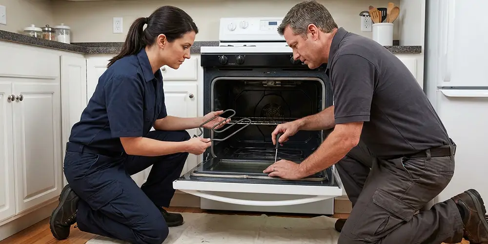 Oven Heating Element Replacement in Linden, NJ