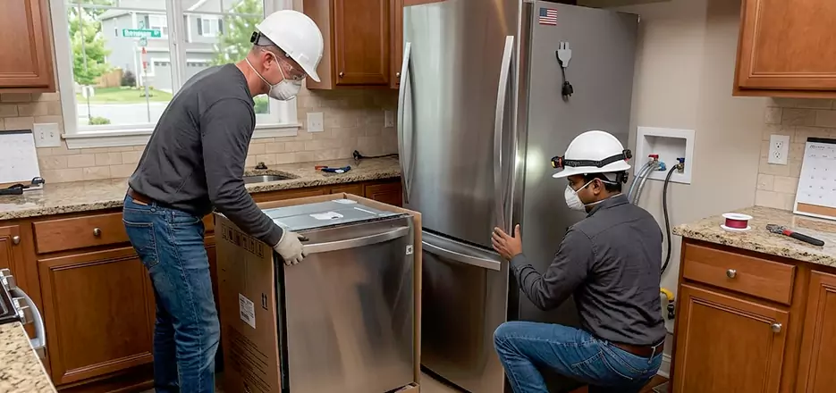 Main Appliance Removal and Installation in Linden