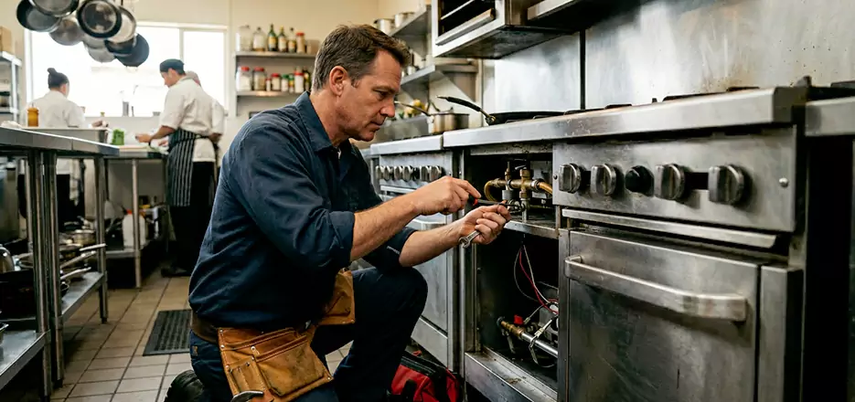 Emergency Commercial Stove Repair in Linden
