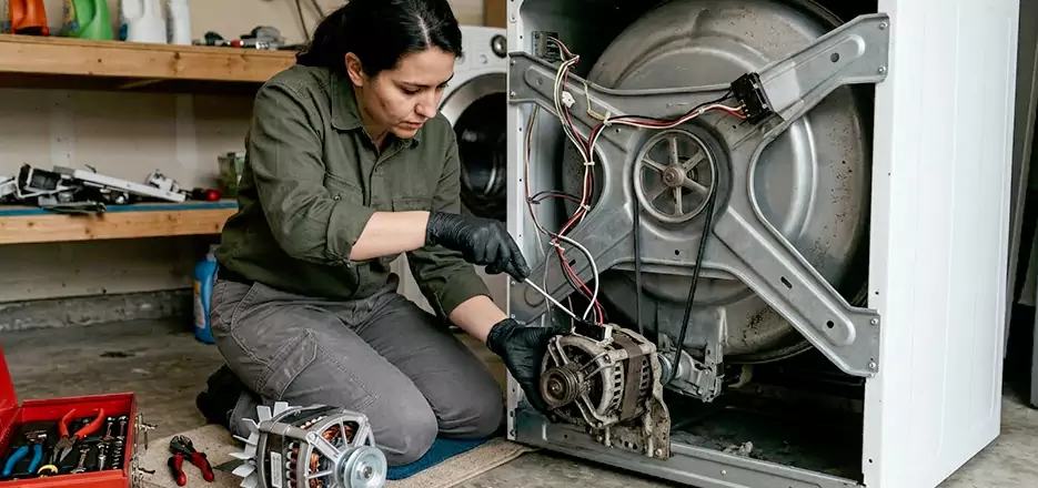 Dryer Motor Change Service in Linden