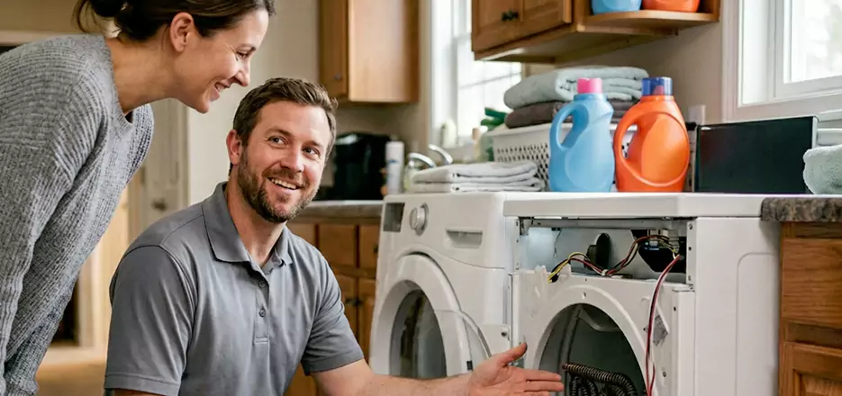 Dryer High Limit Fuse Replacement in Linden