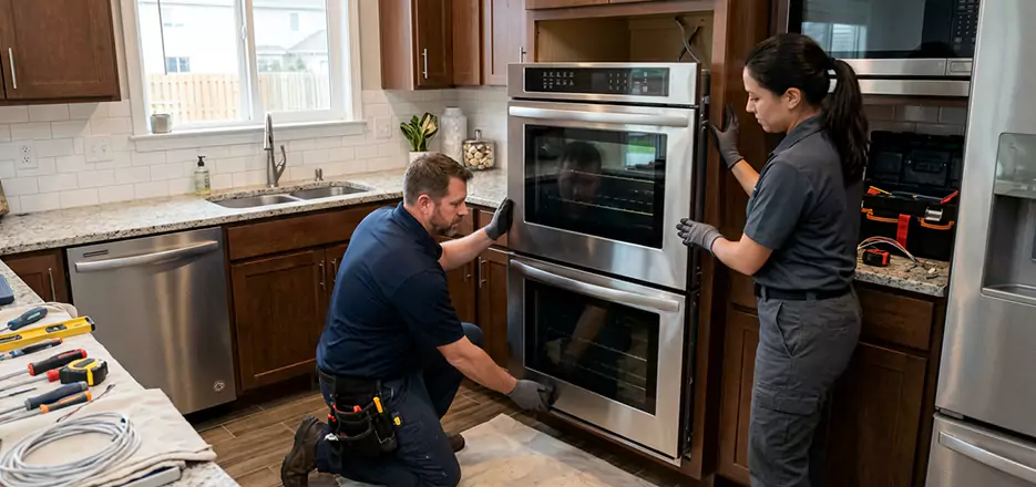 New Oven Installation in Linden