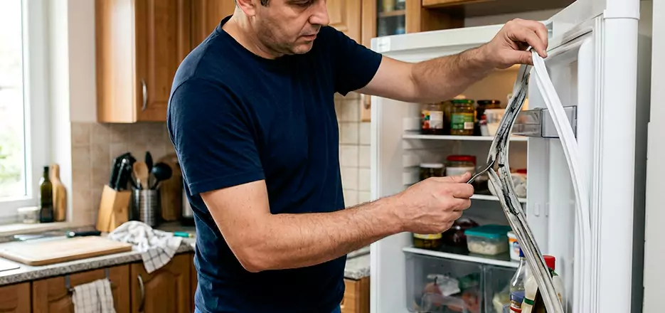Replace Worn Refrigerator Seal in Linden