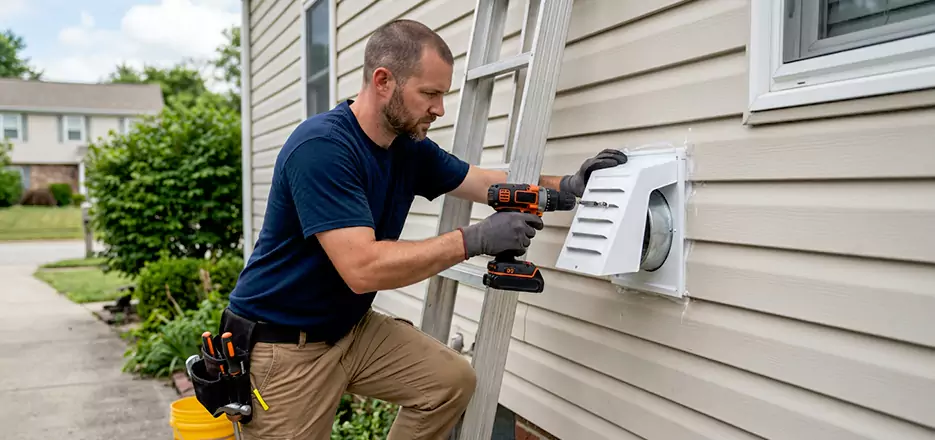Dryer Vent Hood Installation Linden