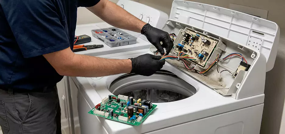 Washer Control Panel Board Replacement in Linden